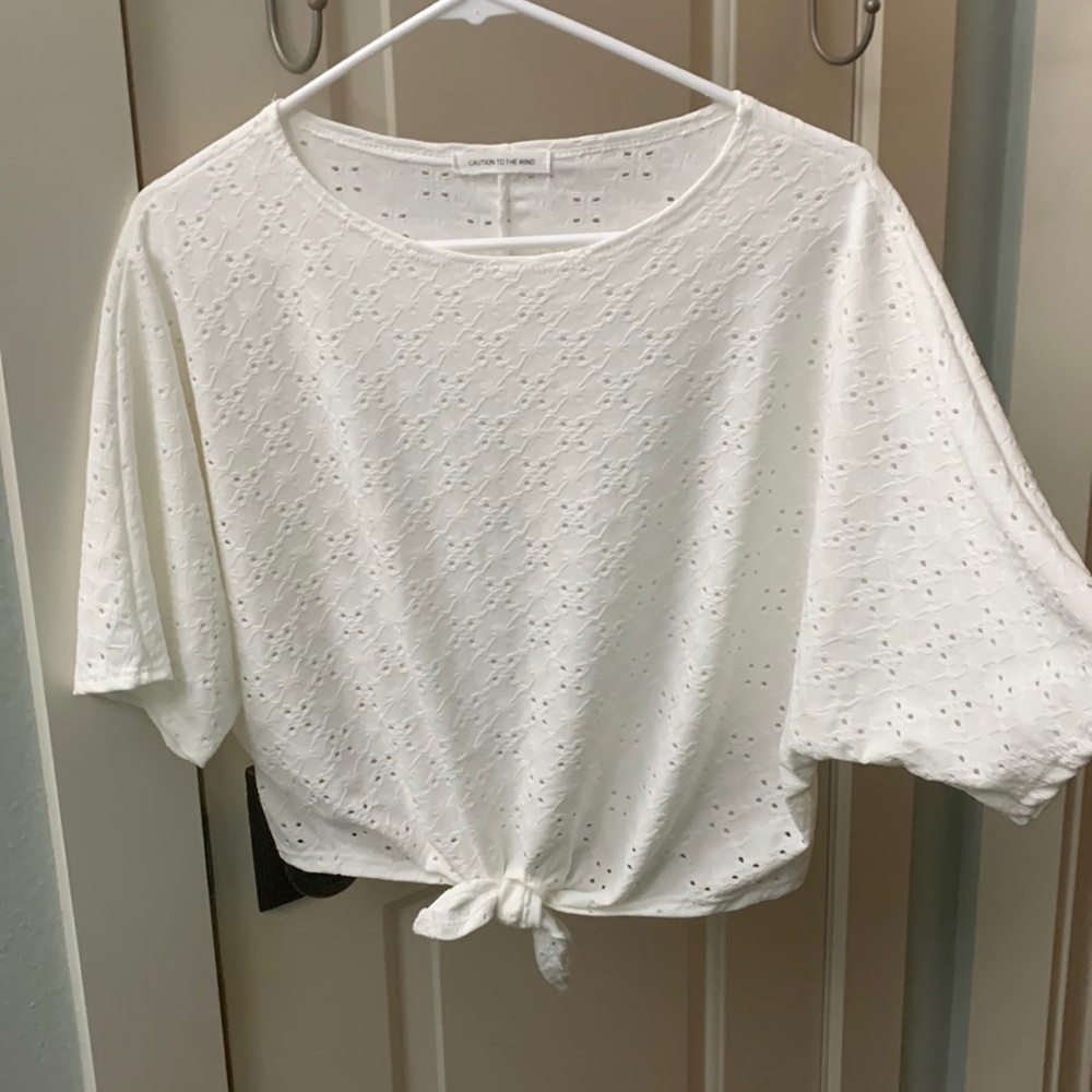 NWOT Front Tie Top